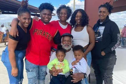 Keith Ezidore and family